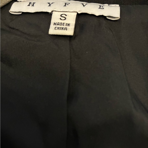 NWT HYFVE Cropped Black Jacket - Picture 5 of 10